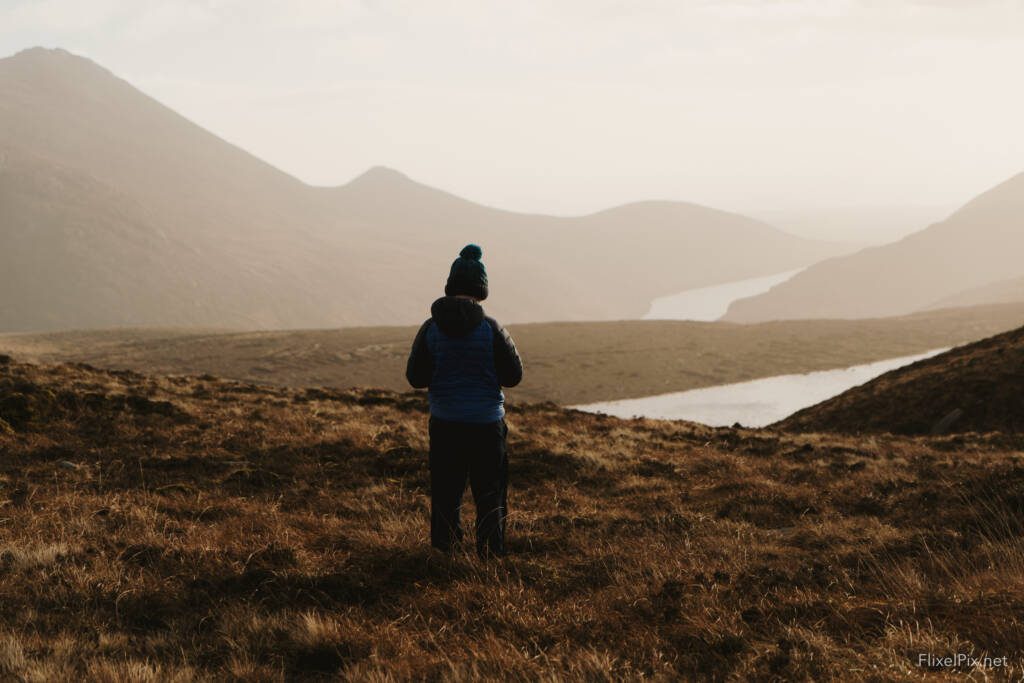 A hike up Slieve Doan