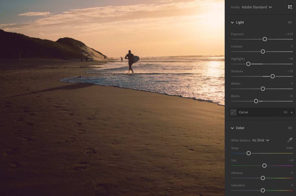 Fujifilm X100VI editing in Adobe Lightroom CC