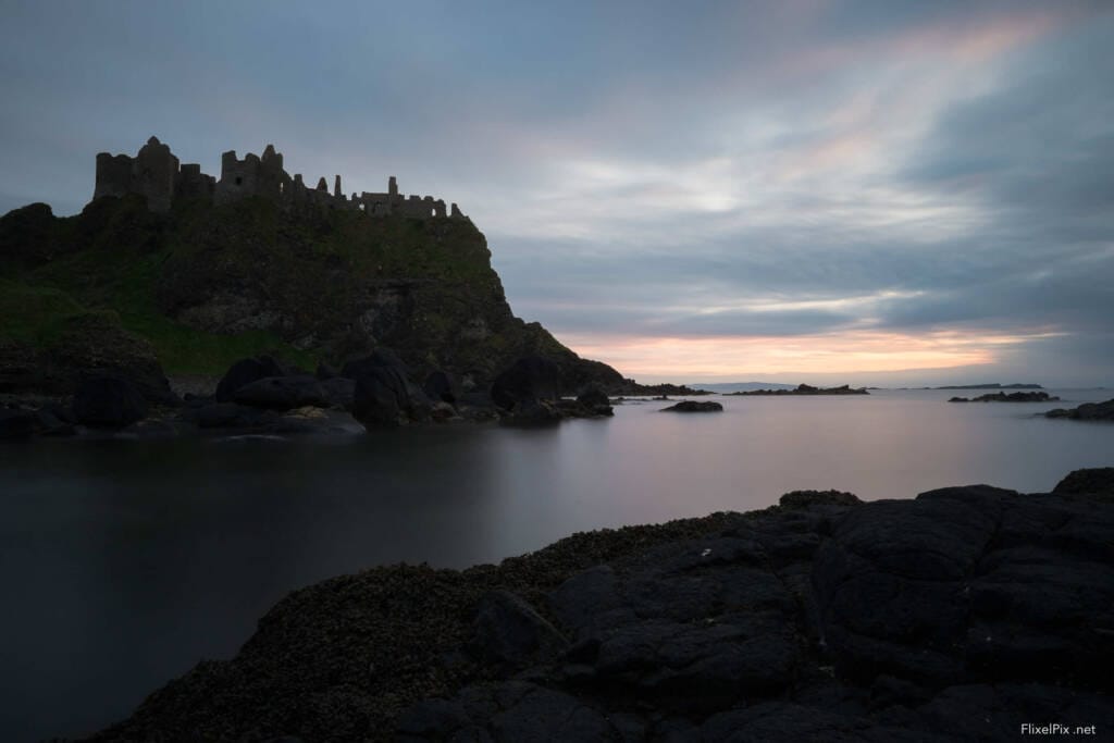 Dunluce Castle Long Exposure Photography